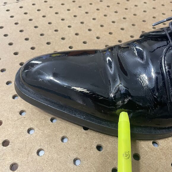 Hugo Boss Designer Oxford Dress Shoes Italy Made Tuxedo Suit Black Size 9 Men main image 6